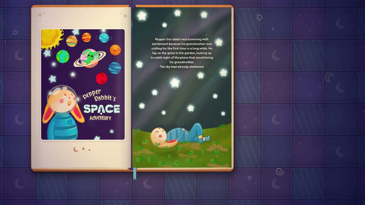 Pepper Rabbit's Space Adventure — сказка на английском (превью)