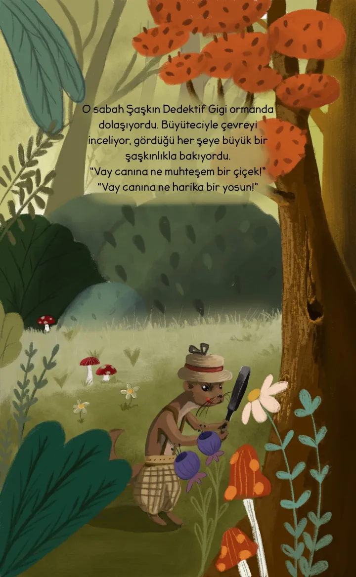 Şaşkın Dedektif Gigi, sayfa 1